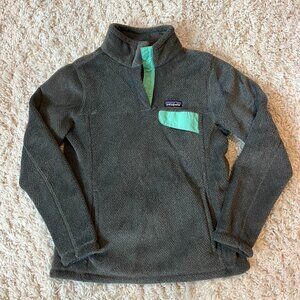 PATAGONIA Gray Women's Fleece Size Medium